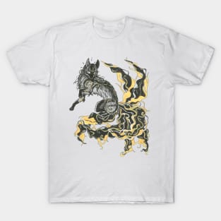 Flaming Kitsune T-Shirt